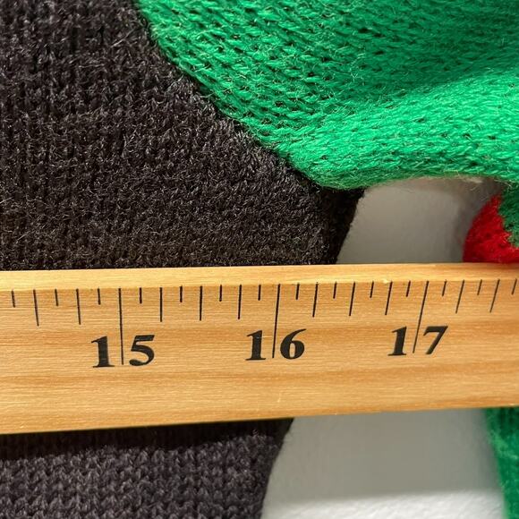 Ugly Christmas Sweater Rudolph Reindeer Jingle Bells No Boundaries S - Picture 5 of 6